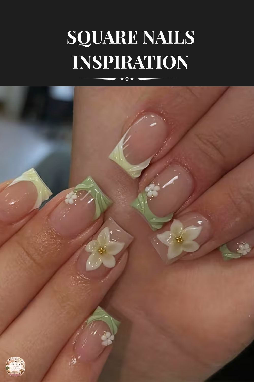 Salon-style floral French