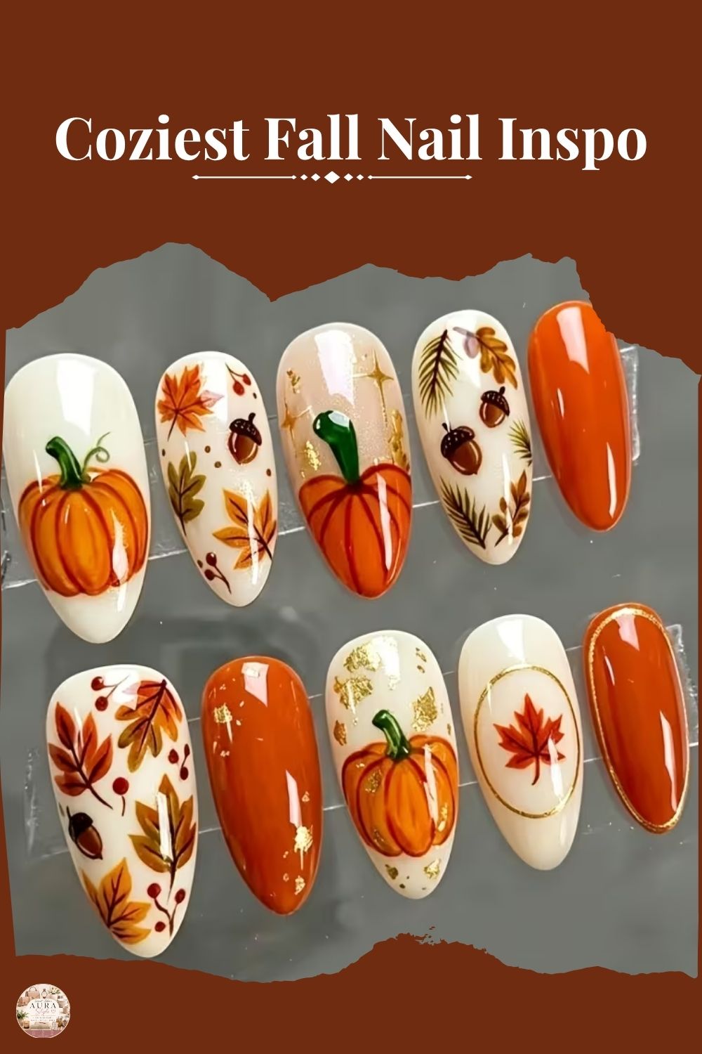 Coziest Fall Nail Inspo